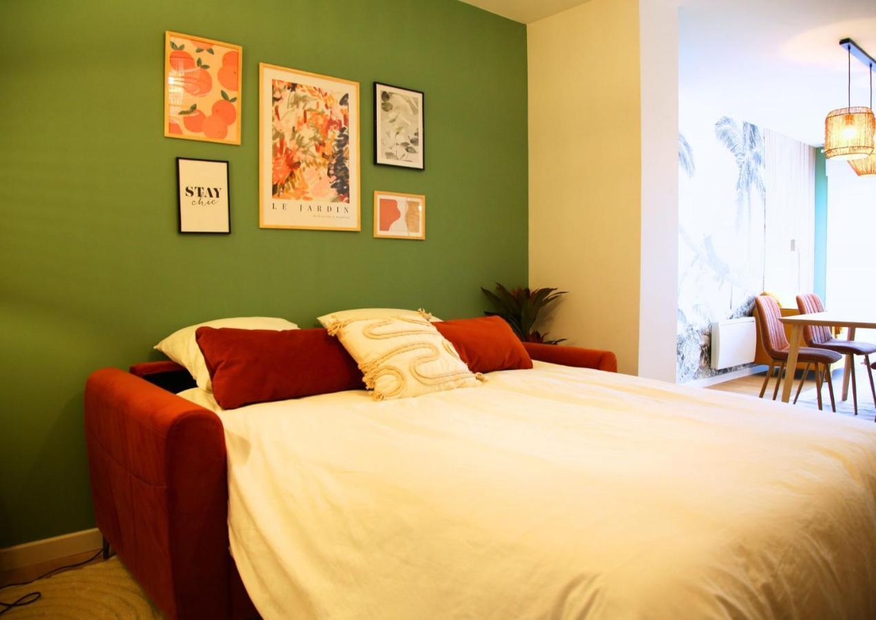 L'Eden Chic - Balneo - Jardin - Parking Gratuit Apartamento Arras Exterior foto